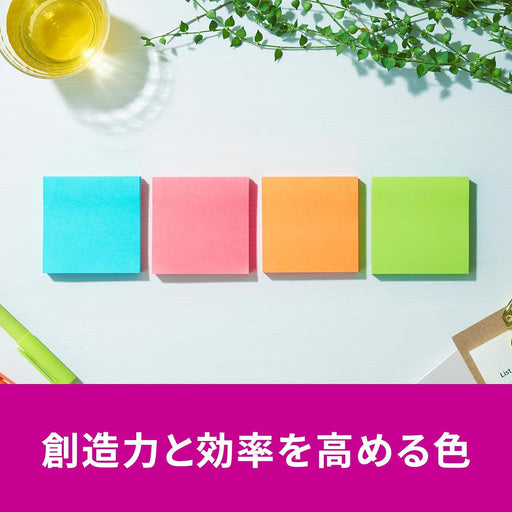 スコッチ・３Ｍ ポストイット強粘着ノートマルチカ 654SS-MC-1　4550309343217（10セット）