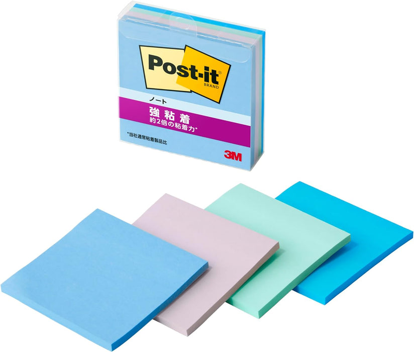 スコッチ・３Ｍ ポストイット強粘着ノートマルチカ 654SS-MC-2　4550309343224