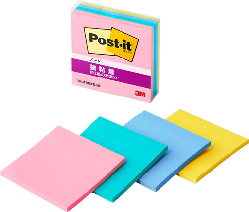 スコッチ・３Ｍ ポストイット強粘着ノートマルチカ 654SS-MC-3　4550309343231