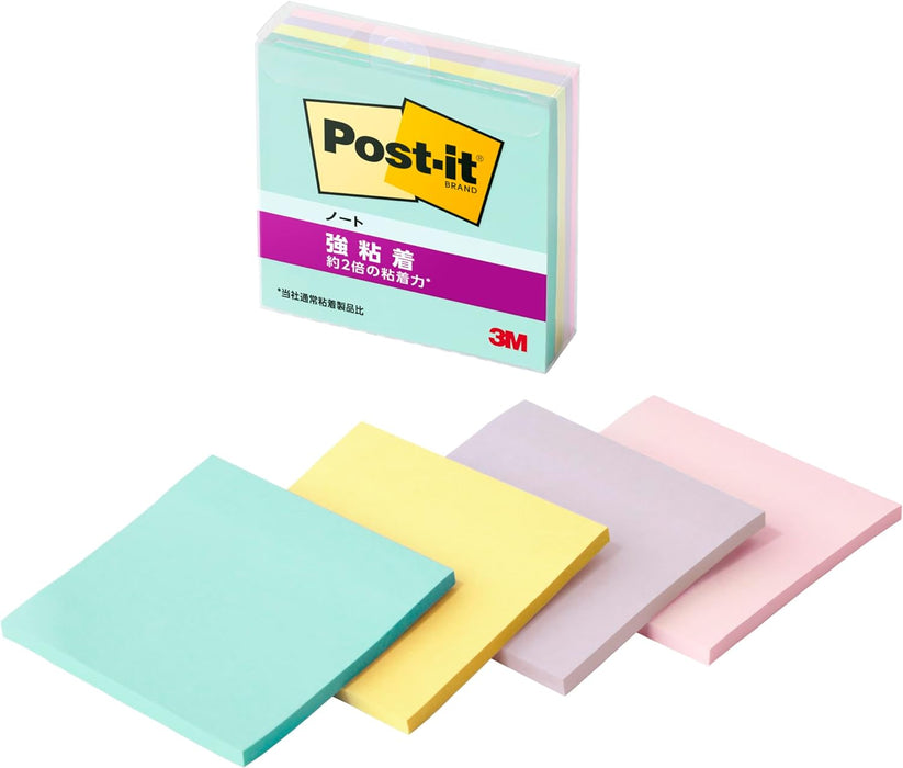 スコッチ・３Ｍ ポストイット強粘着ノートマルチカ 654SS-MC-5　4550309343255（10セット）