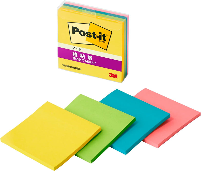 スコッチ・３Ｍ ポストイット強粘着ノートマルチカ 654SS-MC-8　4550309343286