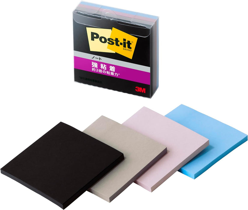 スコッチ・３Ｍ ポストイット強粘着ノートマルチカ 654SS-MC-9　4550309343293（10セット）