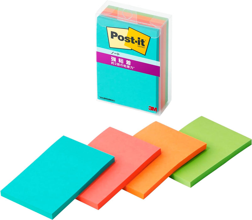 スコッチ・３Ｍ ポストイット強粘着ノートマルチカ 656SS-MC-1N　4550309343309