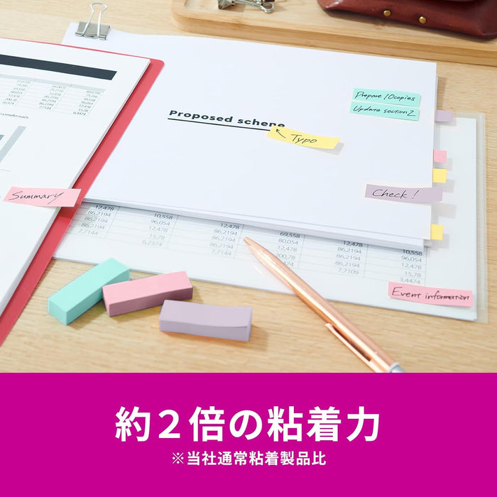 スコッチ・３Ｍ ポストイット強粘着見出 7001SS-MC-5N　4550309343453（10セット）