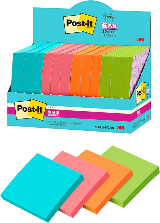 スコッチ・３Ｍ ポストイット強粘着ノートマル 6541SS-MC-1N　4550309344092