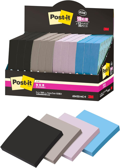 スコッチ・３Ｍ ポストイット強粘着ノートマル 6541SS-MC-9　4550309344177