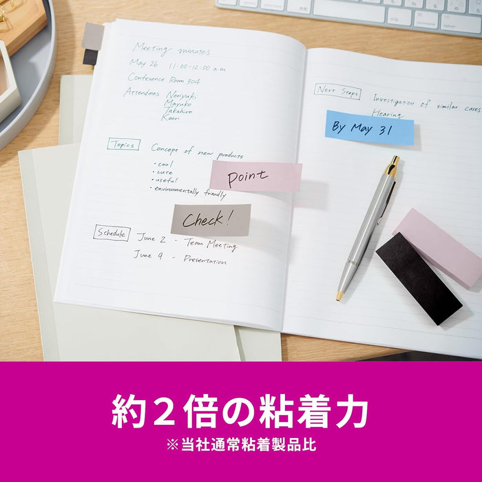 スコッチ・３Ｍ ポストイット強粘着ふせ 5001SS-MC-9　4550309344269（10セット）