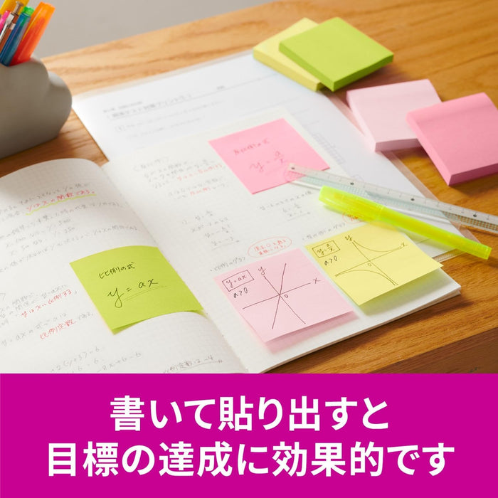 スコッチ・３Ｍ　ポストイット強粘着ノートマル　６５４ＳＳ－ＭＣ－ＡＬ２　4550309351021（4セット）