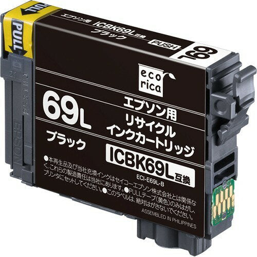 Картридж ecorica ECI-E69L-B ecorica 4571163366518 (10 комплектов)