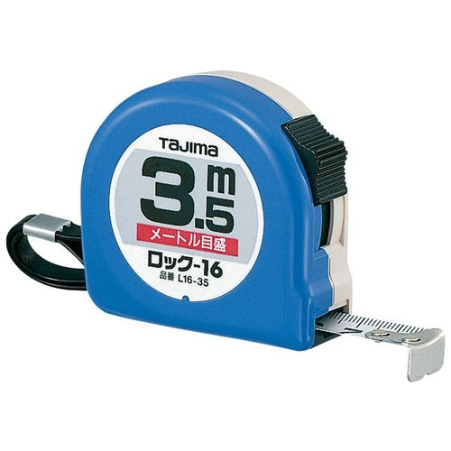 タジマ ロック式巻尺 16mm×3.5m L16-35BL 4975364010407