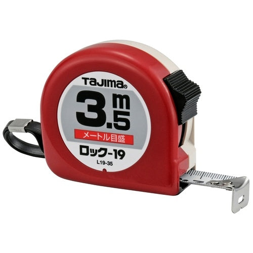 Tajima locking tape measure 19mm x 3.5m L19-35BL 4975364010445