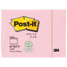 スリーエムジャパン Post-it 再生紙ノート 657RP-P ピンク 0021200514630