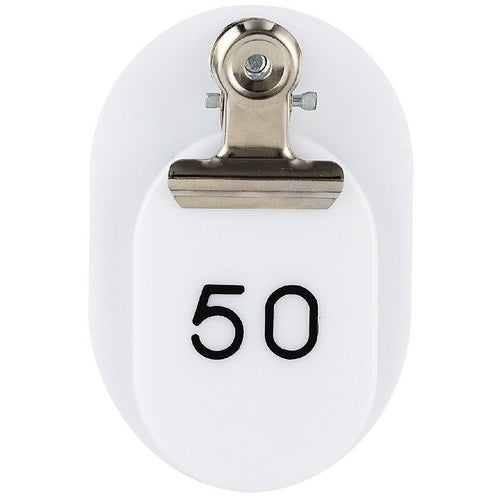 西敬 親子札 #7149 BO-1W 1～50(50組) 白 4976049071492