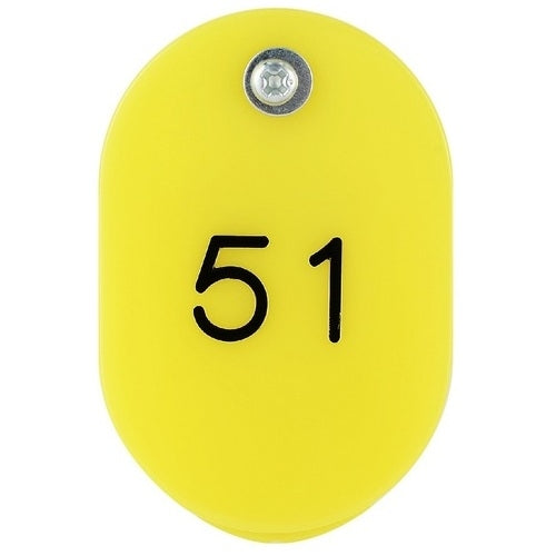 Nishi Kei Etiqueta padre-hijo #7162 BO-51Y 51-100 (50 pares) Amarillo 4976049071621