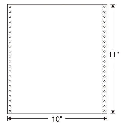 日本通信紙 白紙ストックフォーム 10X11 2000枚 4518486000279