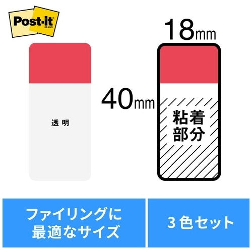 スリーエムジャパン Post-it 682S-1フィルム インデックス 混色 4519001356079