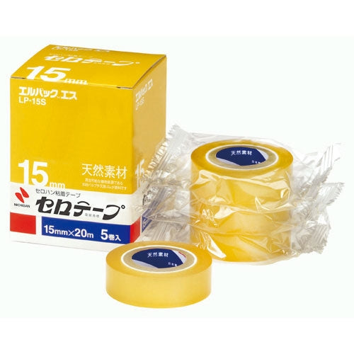 ニチバン セロテープ Lパック LP-15S 15mm×20m 5巻 4987167039097