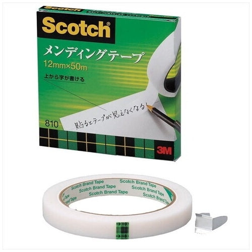 3M Japan Mending Tape 810-3-12 12mm x 50m 4901690005763