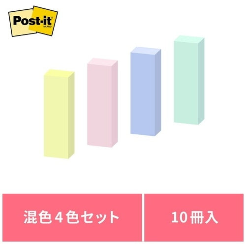 スリーエムジャパン Post-it 再生紙スリム見出しミニ 715RP-K混 4519001288820