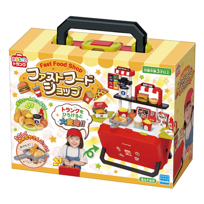 Игровой чемодан Kawada KNY-12 (магазин быстрого питания) 4972825235553