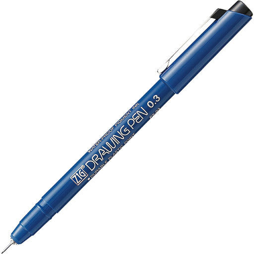 呉竹 ZIG ドローイングペン 0.3 黒 PX-03