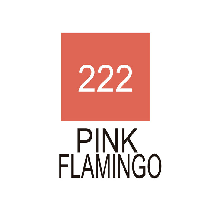 呉竹 Kuretake RB-6000AT-222 [ZIG クリーンカラーリアルブラッシュ NO.222 ピンクフラミンゴ]（10セット）