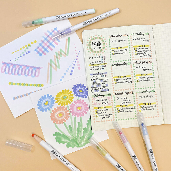 くれ竹 ＺＩＧドットペンシングル６Ｖ　 TCSD-6100/6V　4901427312812