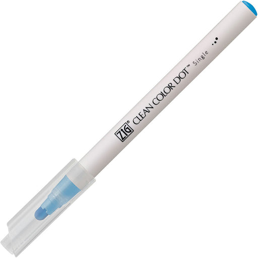 くれ竹_ＺＩＧクリーンカラードット　シングル蛍光ライトブル－ TCSD6100-131 /4901427324167（3セット）