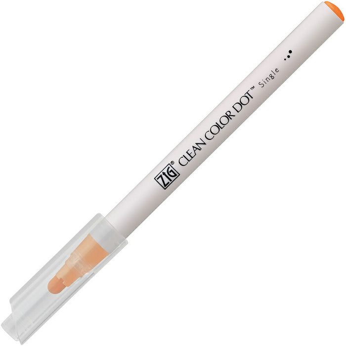 くれ竹_ＺＩＧクリーンカラードット　シングル蛍光オレンジ TCSD6100-111 /4901427324181（3セット）