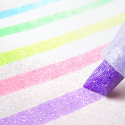 ゼブラ ZEBRA [限定]ラメ入り蛍光ペン キラリッチ ブルーグリーン WKS18-BG 4901681688340（10セット）