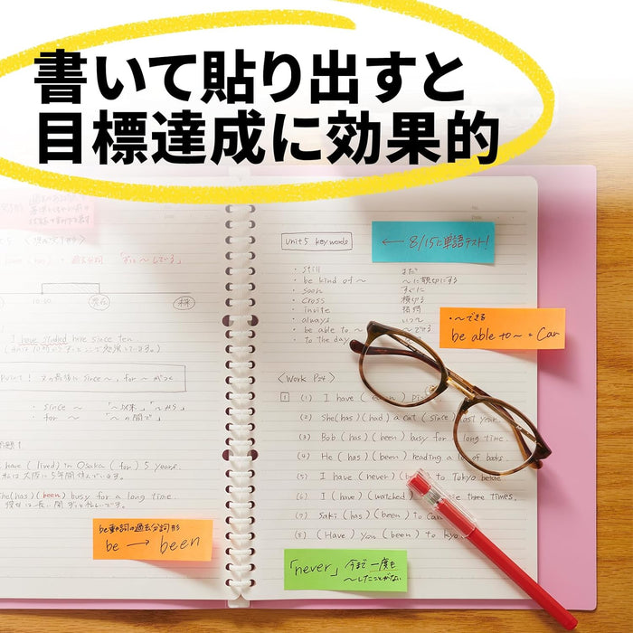 スリーエム ポストイット通常粘着製品エコノパック　ふせん ブルー 75mm×25mm 100枚×20パッド 5001-B ふせん 付箋 お得パック ポストイット】 /4901690023682