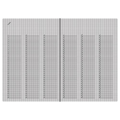 ダイゴー　isshoni．ノート　ナンバー　A5　方眼　R1744　クリア 4902041417440（3セット）