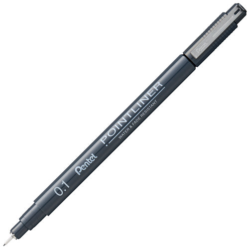 Pentel_Point Liner 0.1 Negro/4902506427151 (10 juegos)