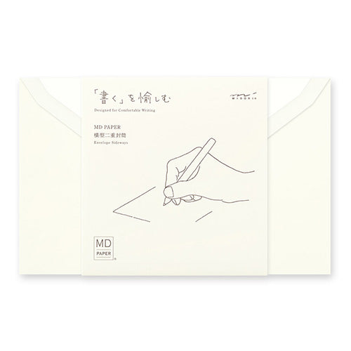 Midori Design Phil MD Envelope Katoen Horizontaal A (20588006) 4902805205887 (5 sets)