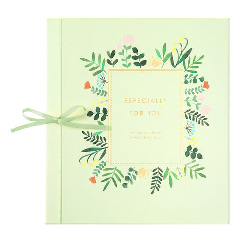 Midori/33256006_Color colored paper tri-fold ribbon floral pattern/4902805332569