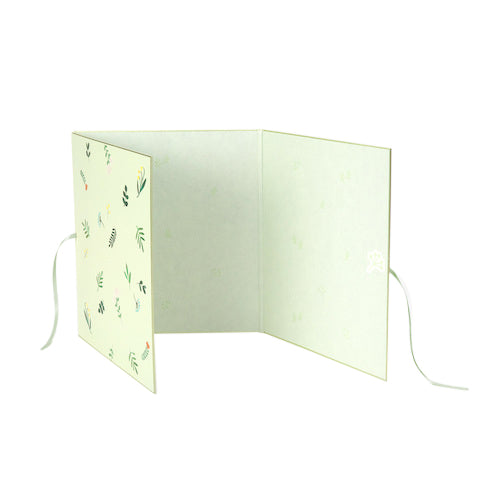 Midori/33256006_Color colored paper tri-fold ribbon floral pattern/4902805332569
