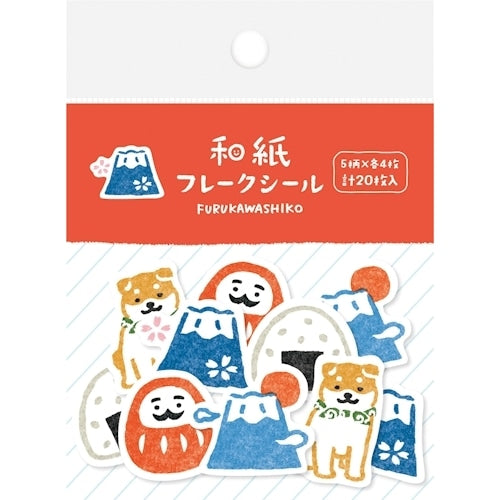 Adesivo Furukawa Shiko Washi Flake Giappone QSA293 4952270313617 (5 set)