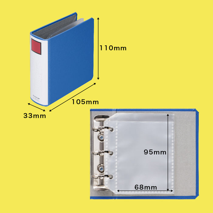 キング キングフアイルミニバインダ－クレ MN2402-GY 4971660061143（10セット）