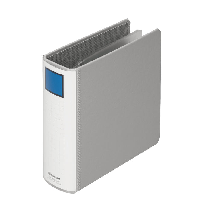 キング キングフアイルミニバインダ－クレ MN2402-GY 4971660061143（10セット）