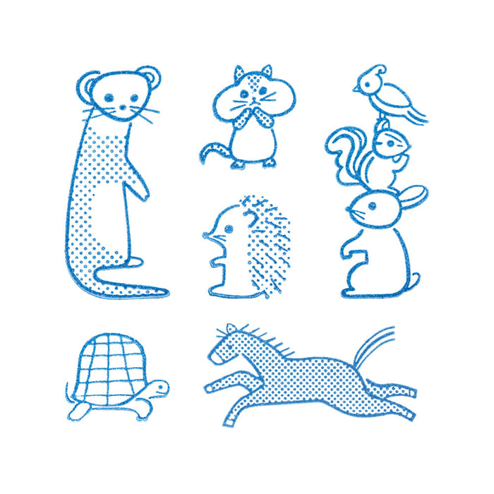 キングジム コオリジルシセツト（ドウブツ） CLSS-006　4971660061716（10セット）