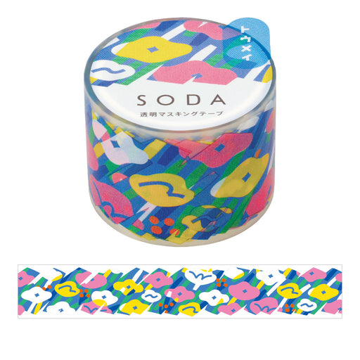 キングジム ソ－ダトウメイマステハナバタケ CMT30-019　4971660061969（10セット）