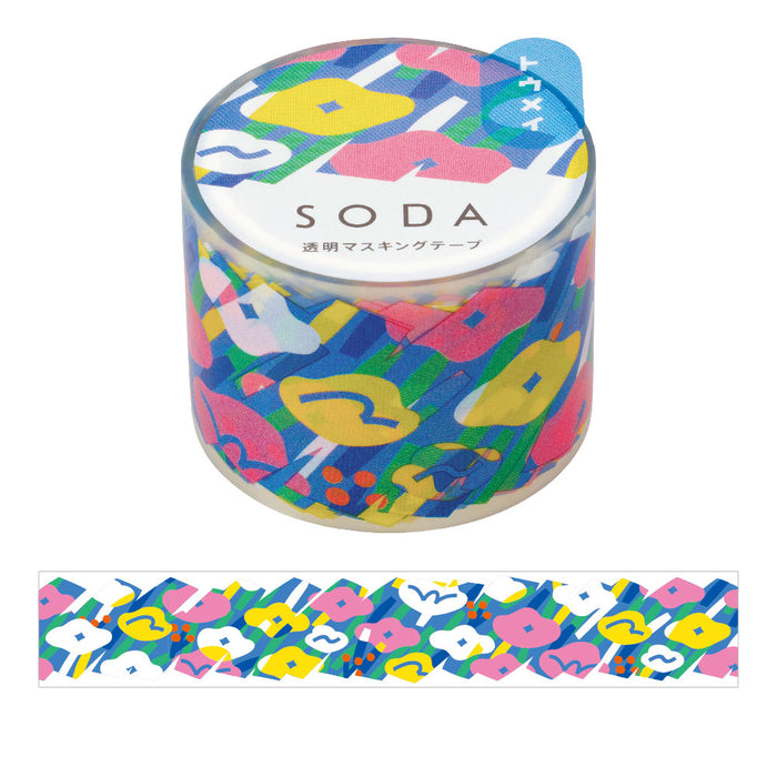 キングジム ソ－ダトウメイマステハナバタケ CMT30-019　4971660061969（10セット）