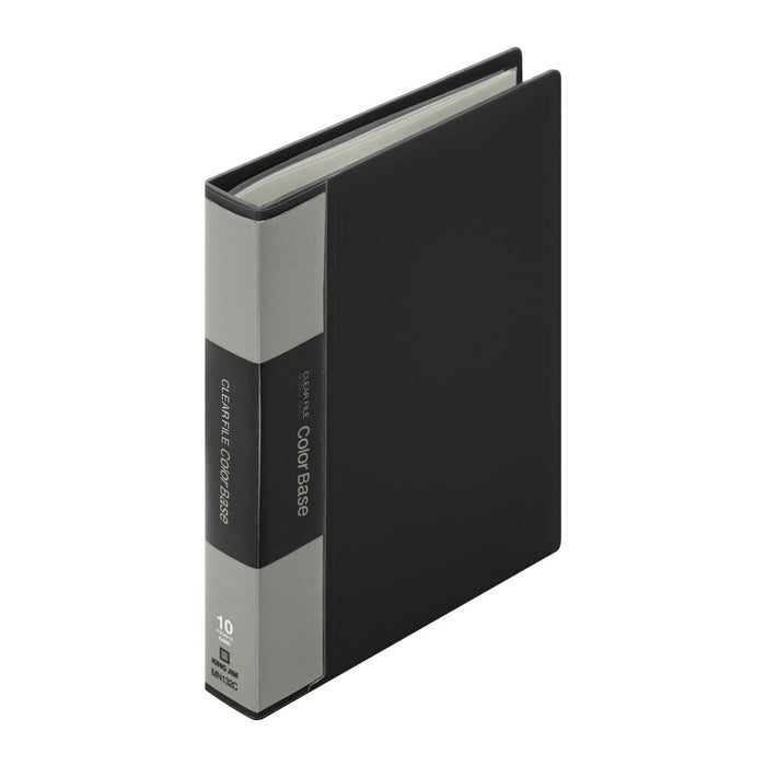 キングジム ミニカラーベースクロ MN132C-BK 4971660063352（5セット）