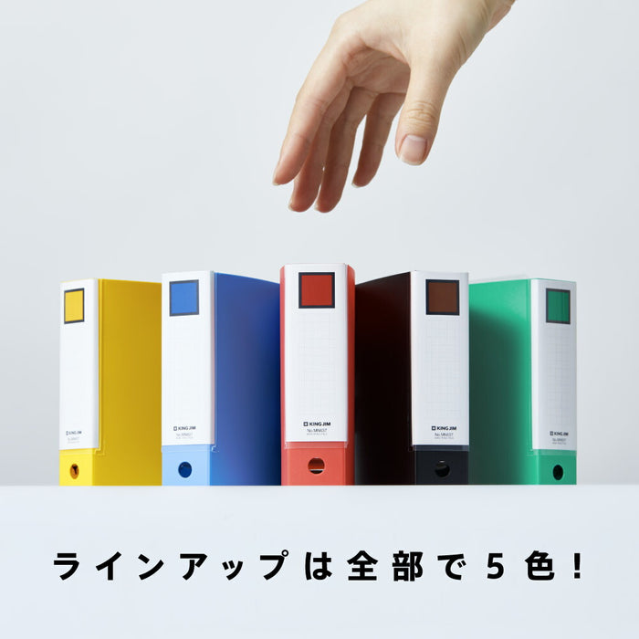 キングジム ミニＲＦ３ケツバインダーミト MN637-G 4971660063512（5セット）