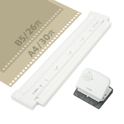 カール ゲージパンチホワイト GP-J2630-W　4971760002534