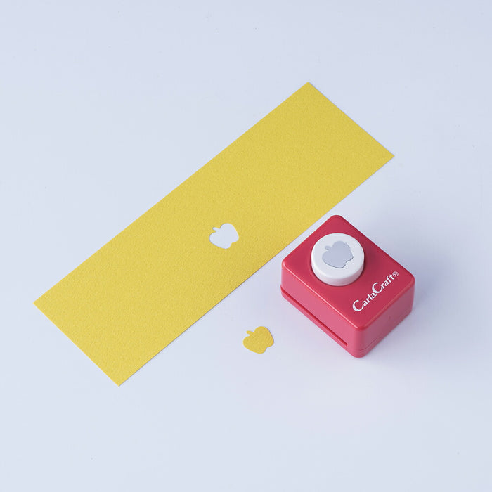 カール事務器 スモールサイズクラフトパンチCP-1リンゴ