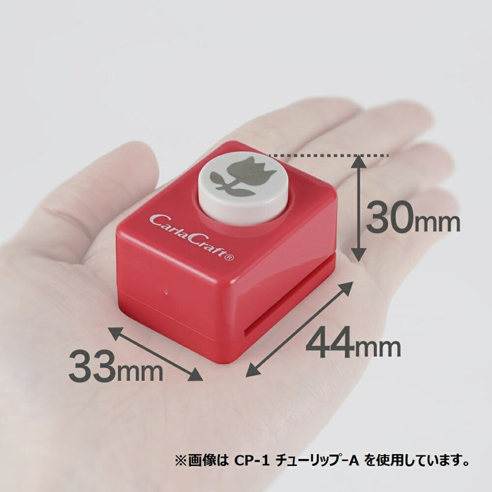 カール事務器 スモールサイズクラフトパンチCP-1サクラ（M）