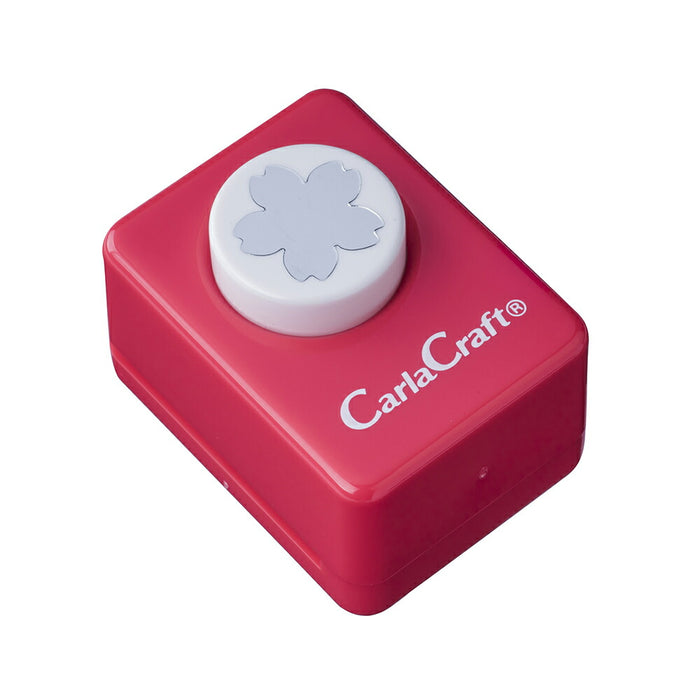 カール事務器 スモールサイズクラフトパンチCP-1サクラ（L）（10セット）
