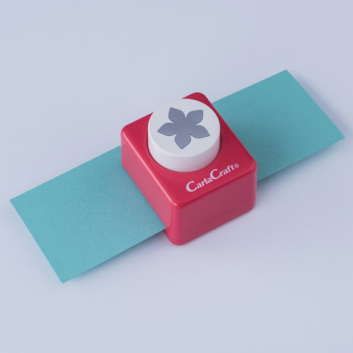 カール事務器 ミドルサイズクラフトパンチCP-2キキョウ（10セット）