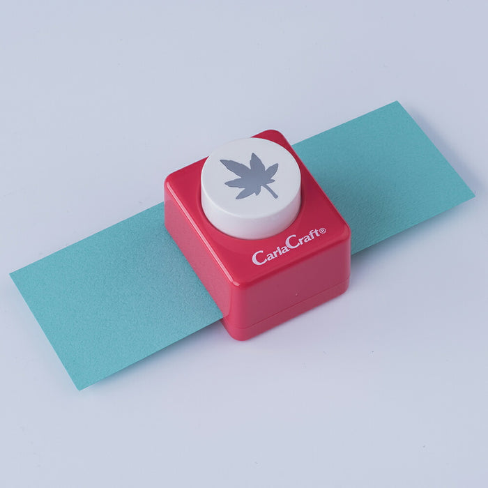 カール事務器 ミドルサイズクラフトパンチCP-2モミジ（10セット）